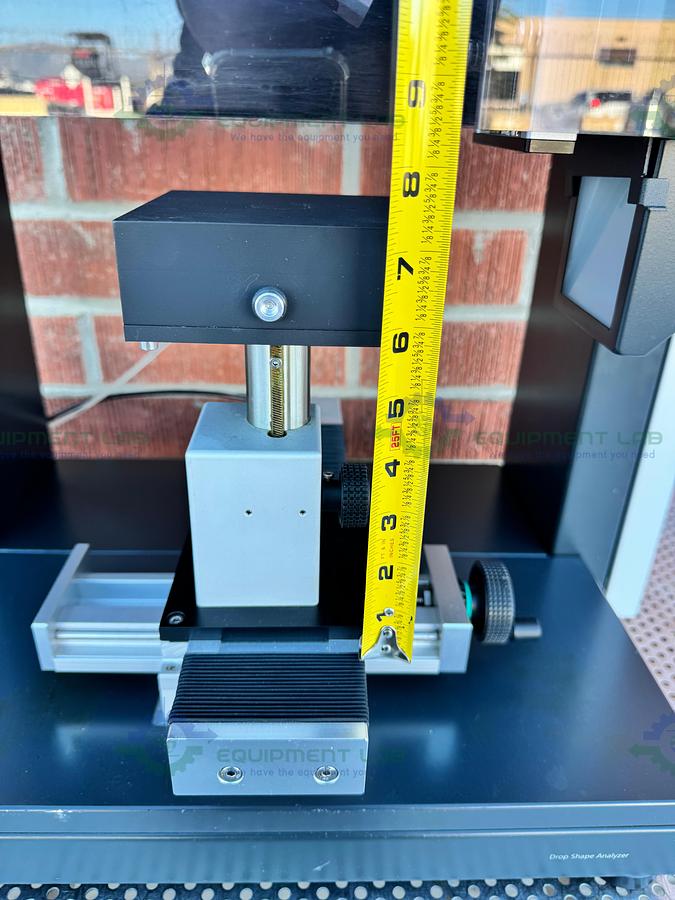 Used Kruss DSA100S Automated Contact Angle and Drop Shape Analyzer 100 W, 24 VDC