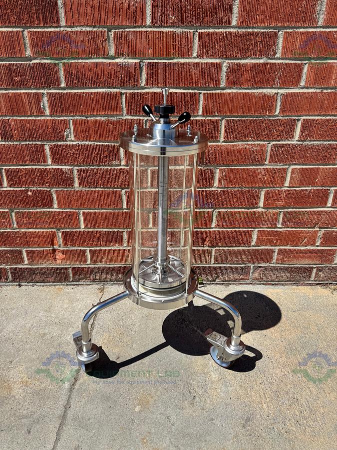 Used Cytiva / GE / Pharmacia BPG / Schott 200 / 500 Chromatography Column