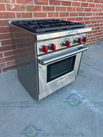 Wolf GR304 Stainless Steel Natural Gas Range / Oven 30", 4.4 cu. ft