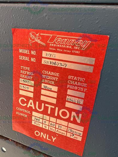 for parts or not working Tenney Engineering BTC Environmental Test Chamber -73°C to 177°C, 5 Cu. Ft.
