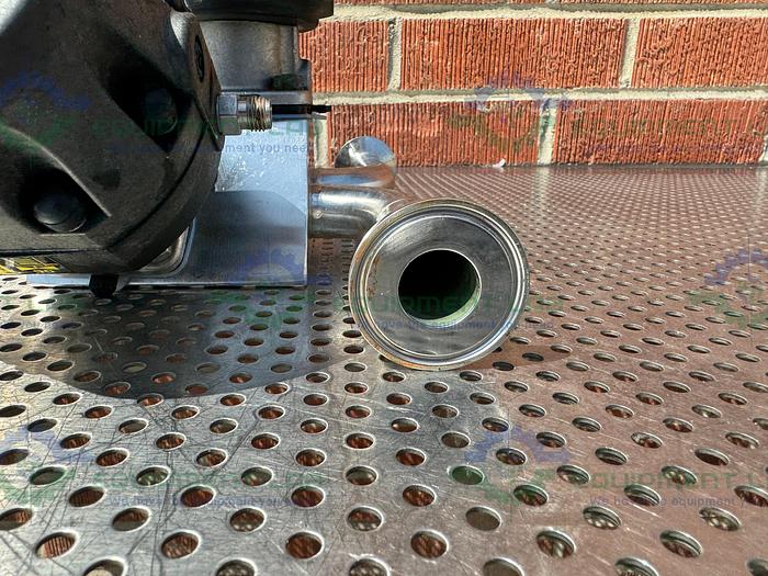 Used 3 ITT Pure Flo Advantage Stainless Steel Diaphragm Valve w/ 1" Sanitary Fittings