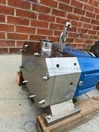 Used Idex Wright Flow / Viking  S4S Duralobe Rotary Lobe Pump  w/ 15 HP Motor