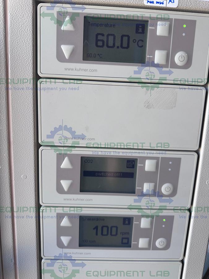 Used Kuhner ISK-1-W / ISK1-X Refrigerated Incubator Shaker 5°C below ambient to 60°C