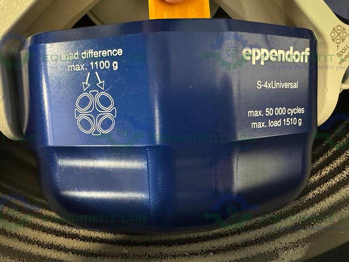 Used Eppendorf 5910Ri Refrigerated Centrifuge w/ S-4X Universal Rotor 4500 RPM