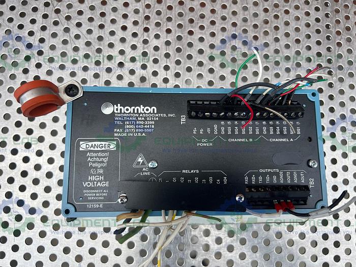 Used Thornton  200CR Conductivity Meter  90-130 VAC, 0.25 AMPS