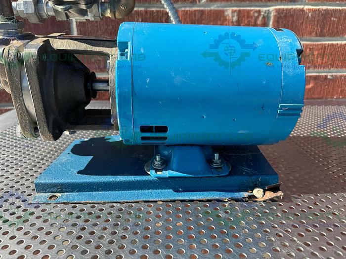 for parts or not working Burks Pumps 30T5M-SS Pump w/ Franklin Electric 1103145400 Motor 1/3 HP