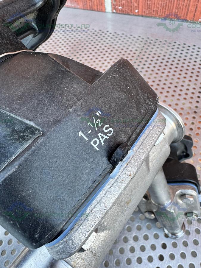 Used 2- ITT Pure Flo RA25MAX Diaphragm Valve w/ 1 1/2" to 3/4" Sanitary Fitting