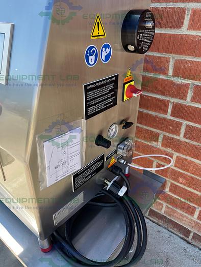 Used Freund Vector  Micro Granulator / Mixer System GMXB-LAB w/ 2 L Bowl Capacity