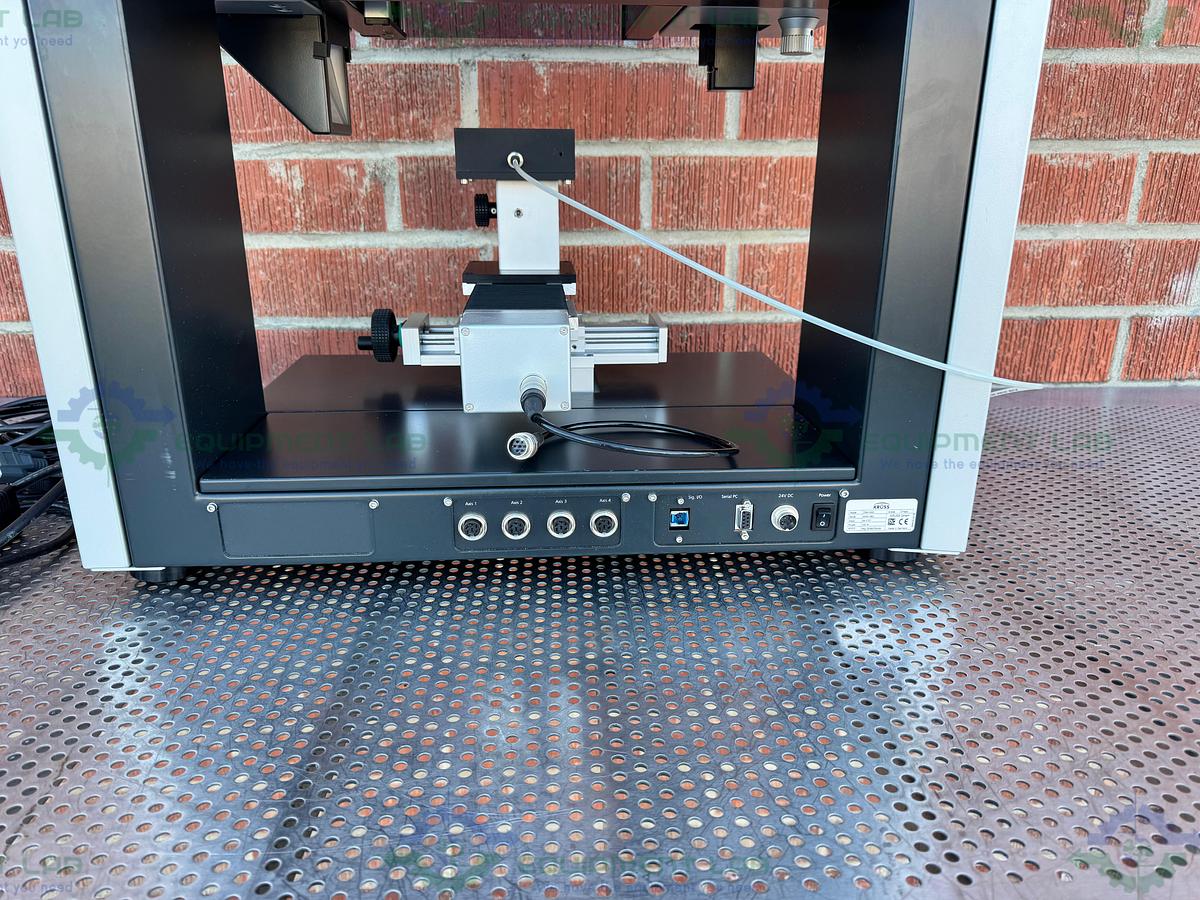 Used Kruss DSA100S Automated Contact Angle and Drop Shape Analyzer 100 W, 24 VDC