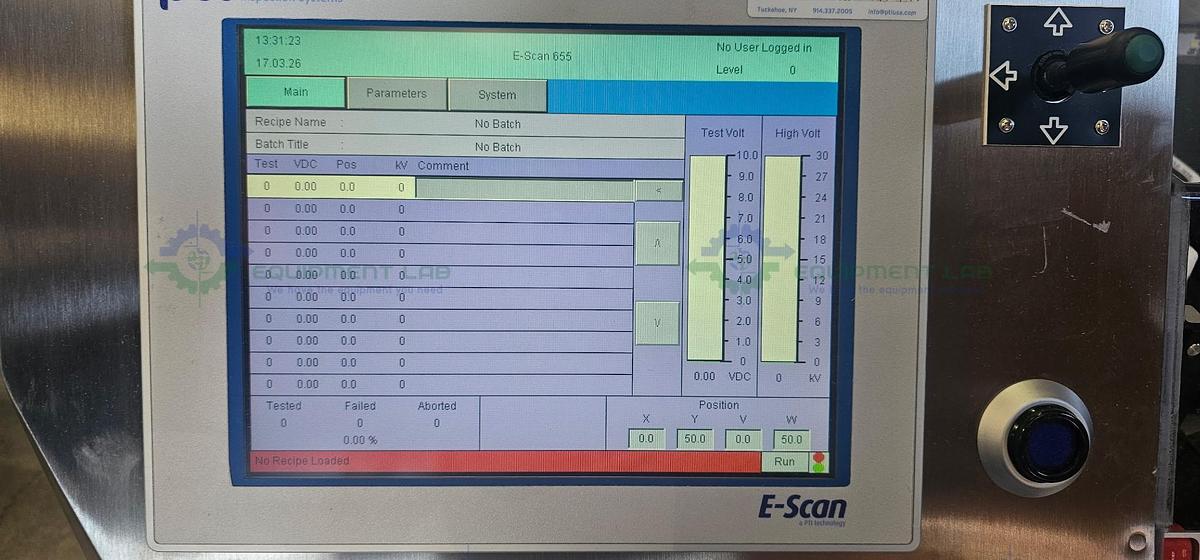  for parts or not working PTI E-Scan P655 MicroCurrent HVLD High Voltage Leak Detection