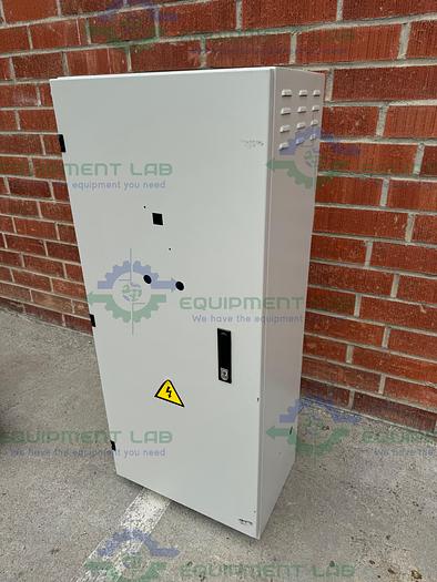 Used Unbarnded Metal Enclosure 19.5" x 14" x 48" w/ 1 Top Shelf, Key