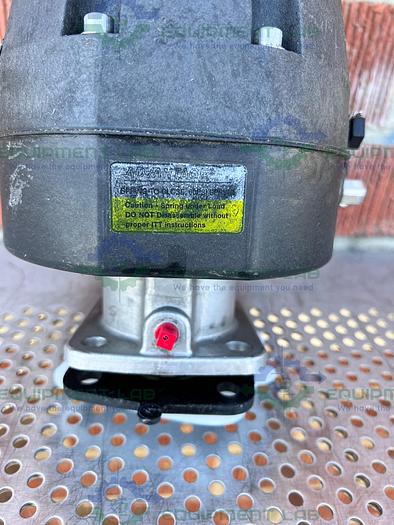 Used ITT Pure-Flo A216 Diaphragm Stainless Steel Valve 1.5" w/ ASCO Valve Positioner