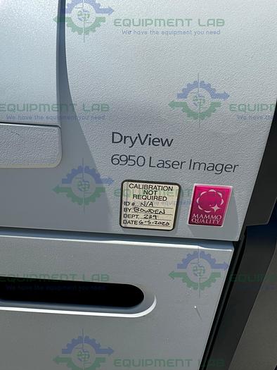 Used Carestream DryView 6950 Laser Imaging System 100-120 V, MFG 2019