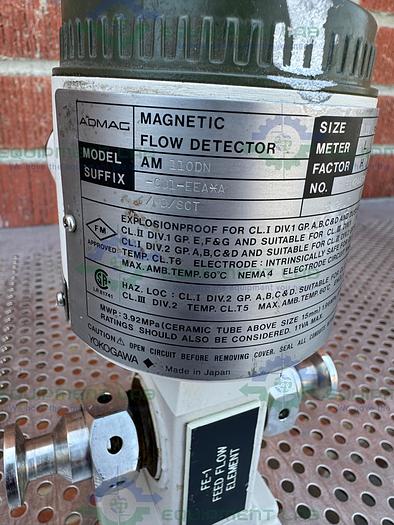 Used Yokogawa / Admag 110DN-CU1-EEA*A/ND/SCT Magnetic Flow Detector