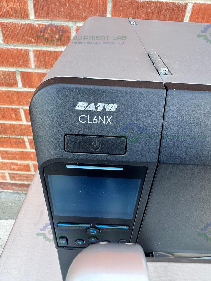 Used Optel Portable Manual Packing Station w/ Sato CL6NX Thermal Printer, Scanner