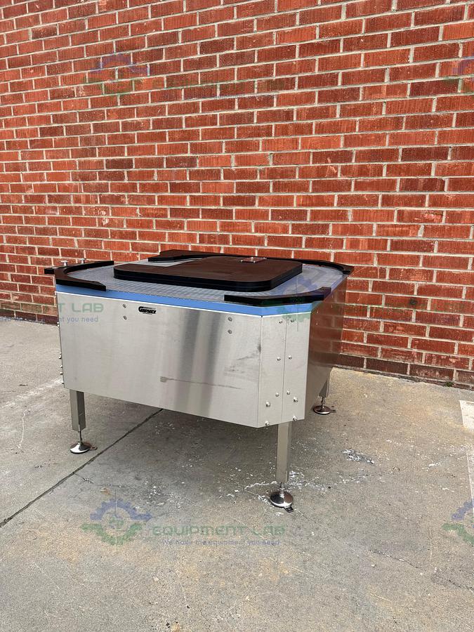 Used Garvey Corporation RX 48 Rotary Table Replacement / Accumulation Conveyor