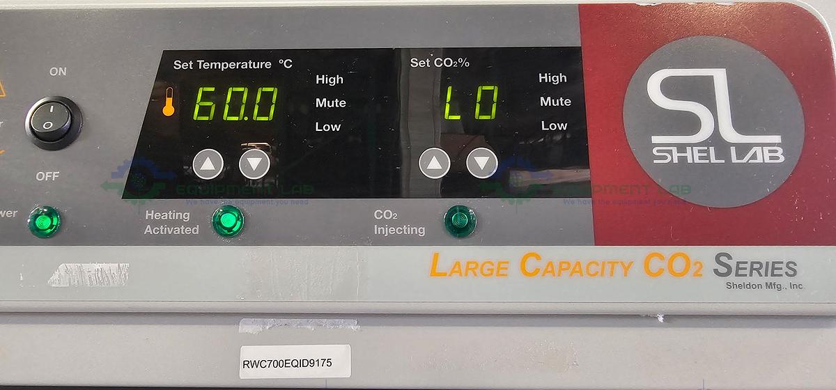 Used Sheldon / Shel Lab 2440 Large Capacity Upright CO2 Incubator 60°C 40 Cu. Ft.