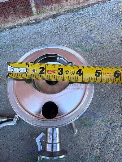 Used Allegheny Bradford F-777401 Stainless Steel Cartridge Filter Housing