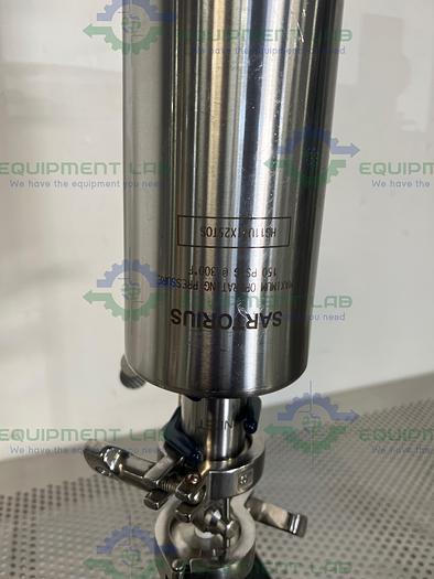 Used Sartorius HUG11U7IX25T0S Stainless Steel Filter Housing 150 PSIG w/ Stand