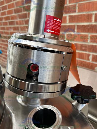 Used Paul Mueller  47-59 Liter Stainless Steel Jacketed Mixing Tank w/Scrape Agitation