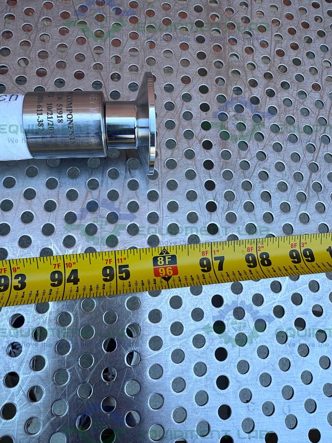 Sani Tech STHT-R-HD-0750 96" Silicone Hose w/ 1" Sanitary Fitting