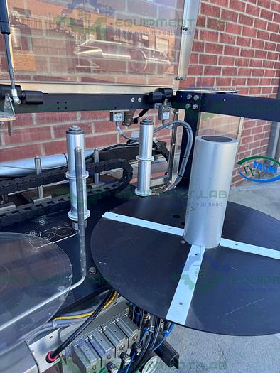 Used New Jersey Machine 401XRE -0095 Pallet Labeler 120V, 60 Cycles, 1.2 kW