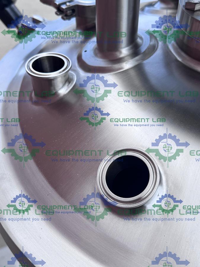 Used Lee Industries 50 Liter Stainless Steel Jacketed Reactor w/Mixer, Scraper MFG 23