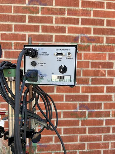 Used Chemglass  20 Liter Jacketed Glass Reactor w/ Chemglass Overhead Stirrer