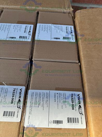 Lot of 100 - VWR  76329-996 Deep Well Plate 2.2 mL Square Well, V-Bottom, Natural