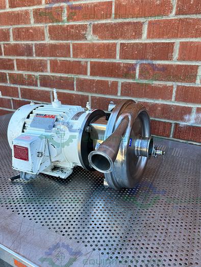 Used Alfa Laval  LKHU35MDG Stainless Steel Centrifugal Pump w/ Reliance 3HP Motor
