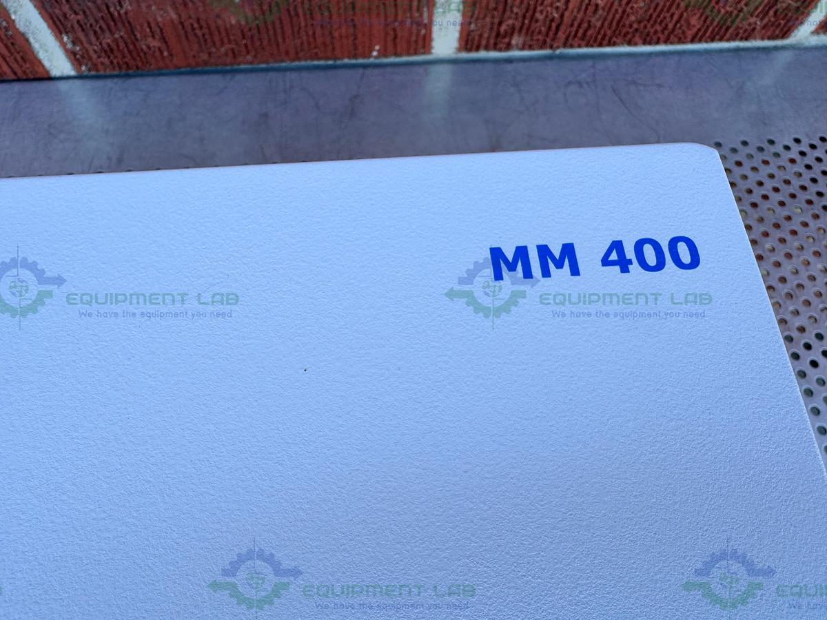 Used Retsch MM 400 Bench Top Mill Mixer w/ 2 10mL Mixer Jar Mills 100-240V