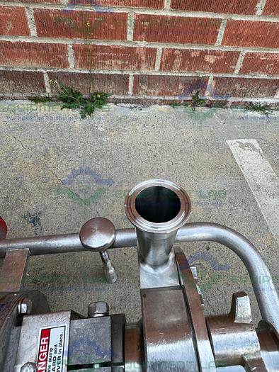 Used Fristam FPX731-160 Centrifugal Pump w/Stainless 1 1/2 HP Motor, 480V, Controller