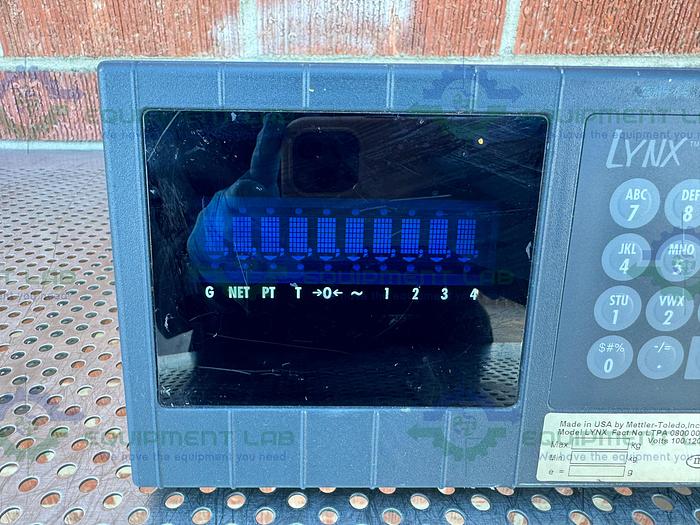 Used Mettle Toledo LYNX Digital Scale Controller Indicator
