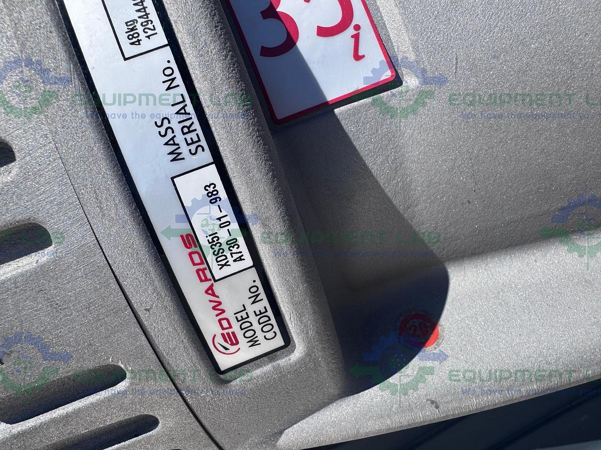 Used Boc Edwards  XDS 35i Dry Scroll Vacuum Pump 100-240V w/ Varian Hepa Filter