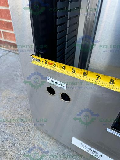 Used Stainless Steel  Industrial Control Panel Enclosure 11" x 24" x 48"