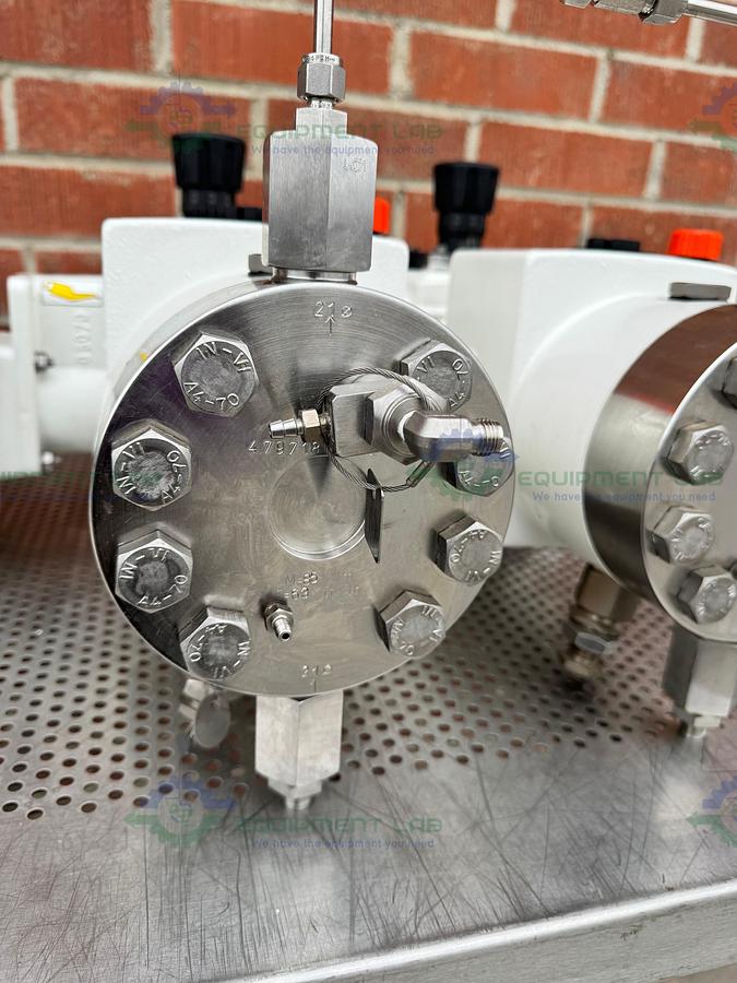Used Lewa LDC 2 Waterlike Diaphragm Metering Pump w/ Reliance Electric 2.4 HP Motor