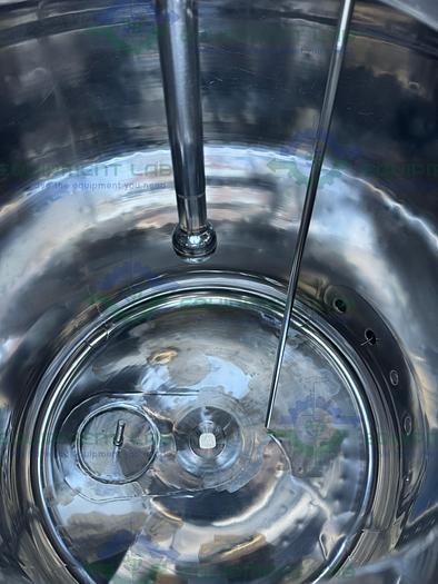Used Precision Stainless 450 Liter Stainless Steel Jacketed Reactor 45 PSI