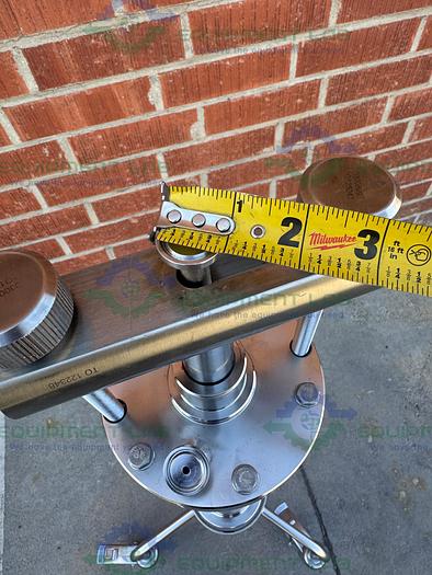 Used Pharmacia / GE/ FineLine 100 PL 150/650  Stainless Steel Chromatography Column