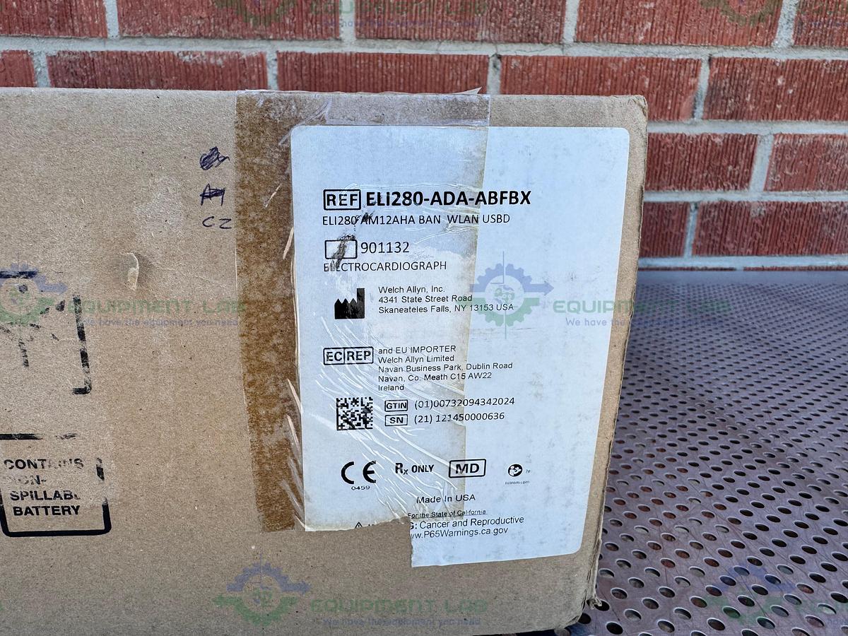 Welch Allyn ELI 280 Resting ECG Electrocardiograph 12-Lead Display