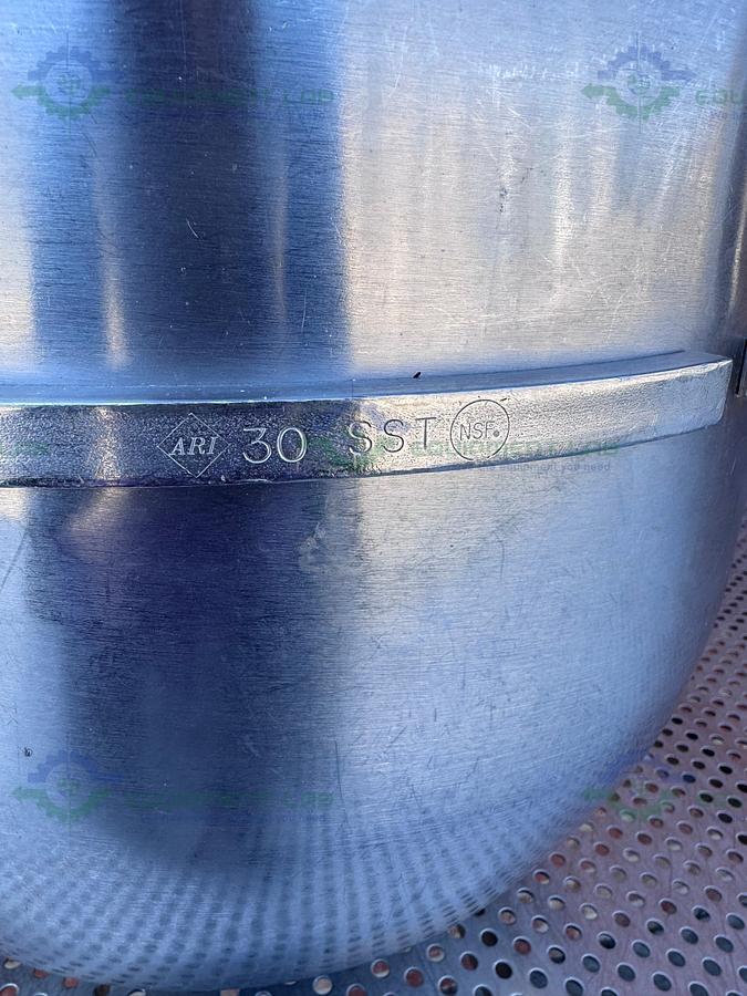Used Hobart Model 30SST Stainless Steel 30 Qt. Mixer Bowl 30 SST NSF
