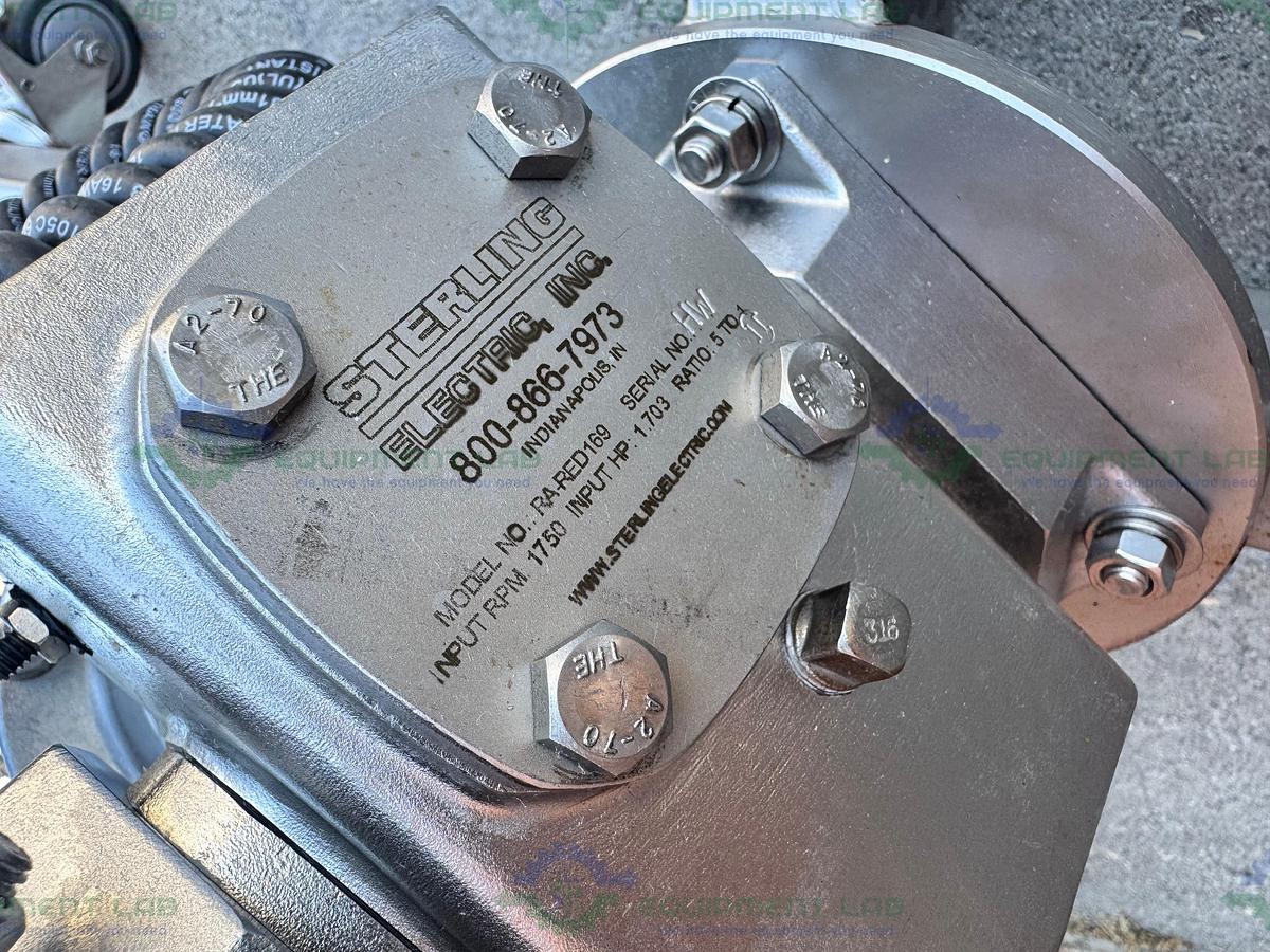 Used Sharpe Mixers SSG-050VF Portable Mixer w/ VFD, 1/2 HP Motor, Two Impellers