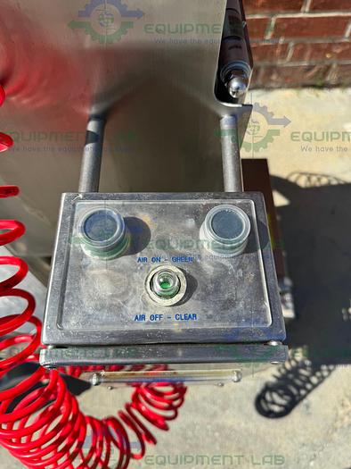 Used Palamatic PALPharma Tip Air Operated Portable Drum Tilter / Lift SWL 100 Kg