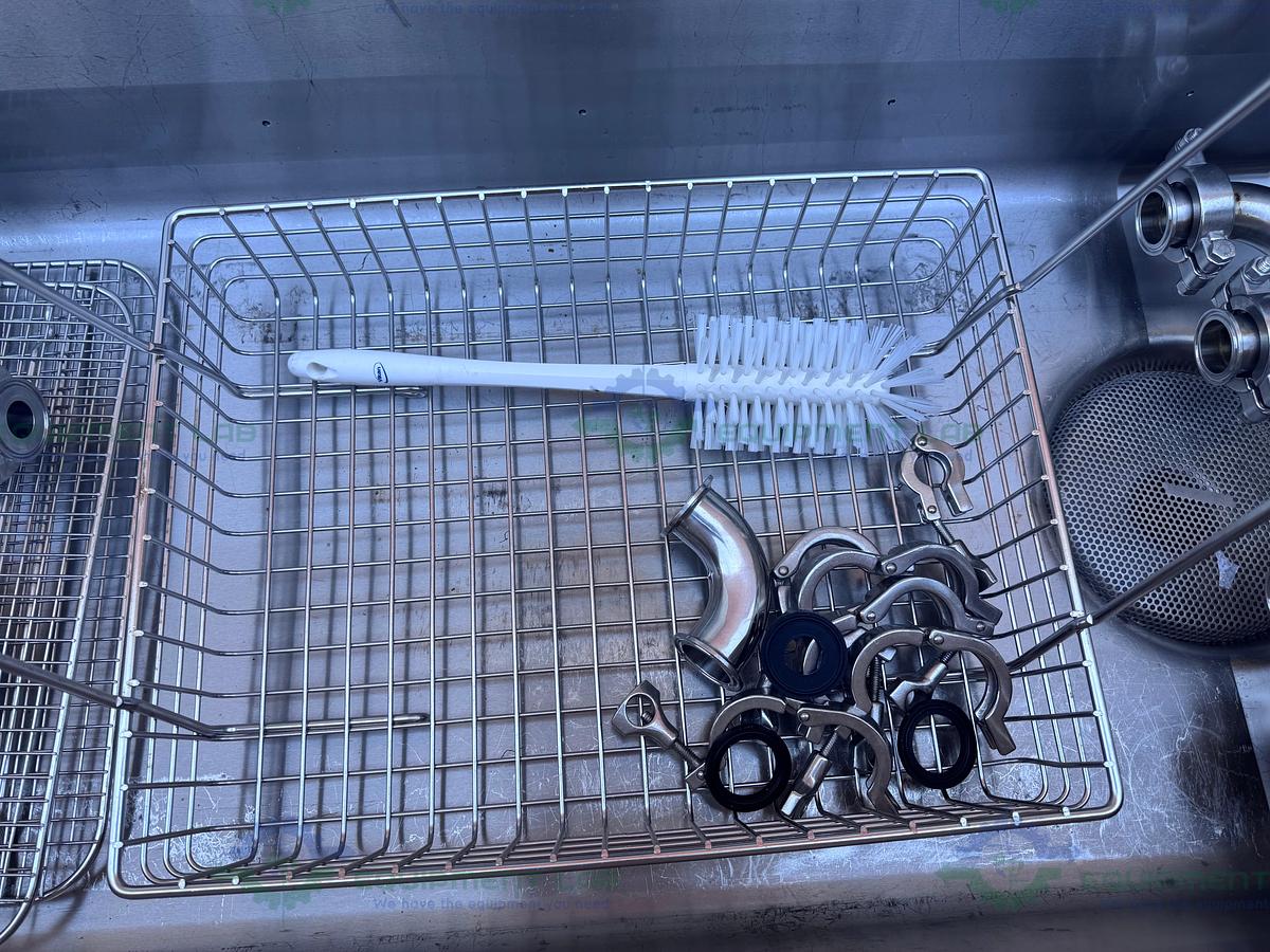 Used Sani Matic Stainless Steel 350 Liter COP System Parts Washer Skid