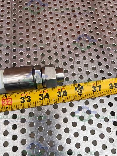 Used Sani Tech 35" GR-FDA Hose w/ Swagelok Quick Connect Stainless Steel Fitting