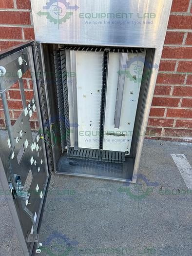 Used Stainless Steel  Industrial Control Panel Enclosure 11" x 24" x 48"