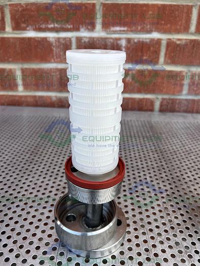 Used Pall  MSS 4463 G08 H4 Stainless Steel Filter Housing w/ Filter, 4" Flange Fitting