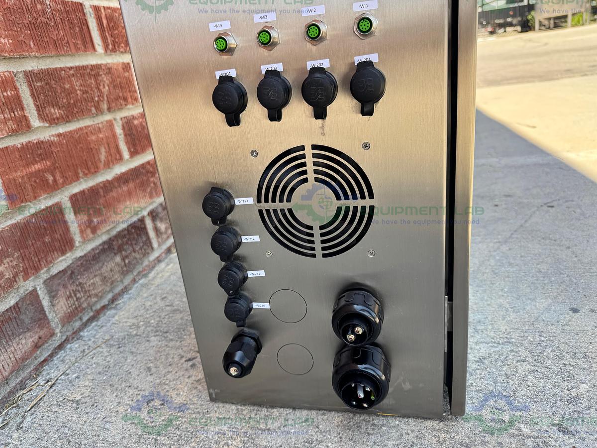 Used Optel Vision LineMaster OP300 18x12x28 Stainless Steel Enclosure 120VAC