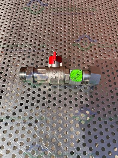 Chemglass  CG-1969-M-26 M30 Stainless Steel Ball Valve Male to Female 3/4"