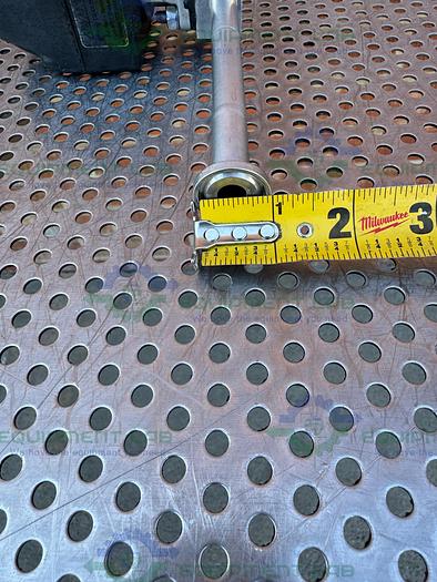 Used ITT Pure Flo .5-316L- RA20MAX 4 Way Diaphragm Valve w/ 1/2" Sanitary Fitting