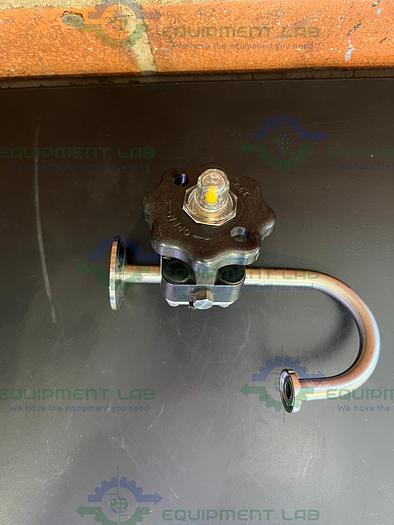 Used ITT Pure-Flo Diaphragm .5-316L-RA20MAX-CWP 150 Valve w/ 1/2" Sanitary Fitting